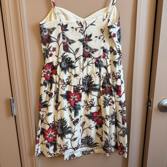 Floral Linen/Cotton Loft Summer Dress - Picture 2 of 6